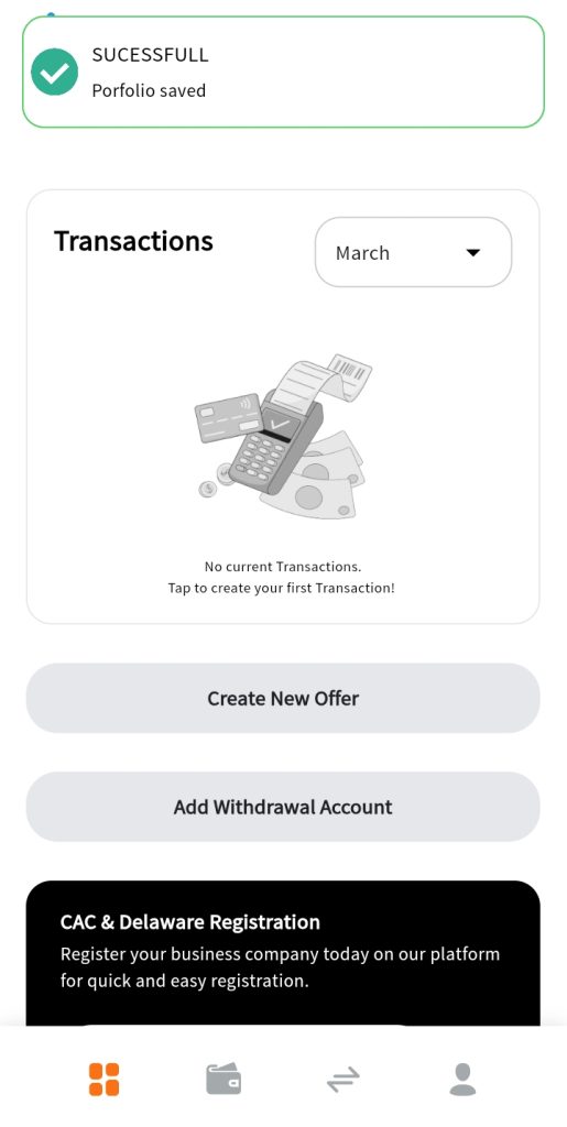 Workstedi Offer Successfully Created